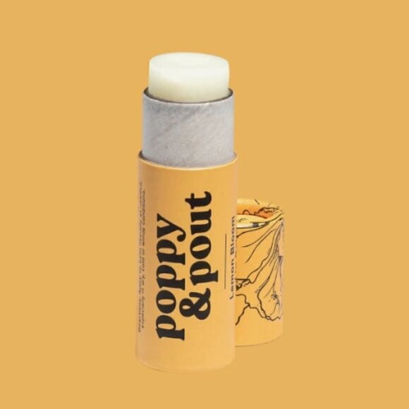 LEMON BLOOM POPPY & POUT LIP BALM - Picture 1 of 6